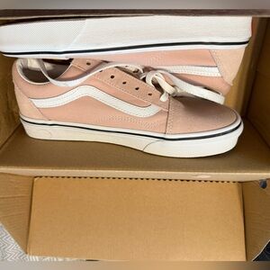 Vans Blush Pink - Rose Old Skool W7 M5.5